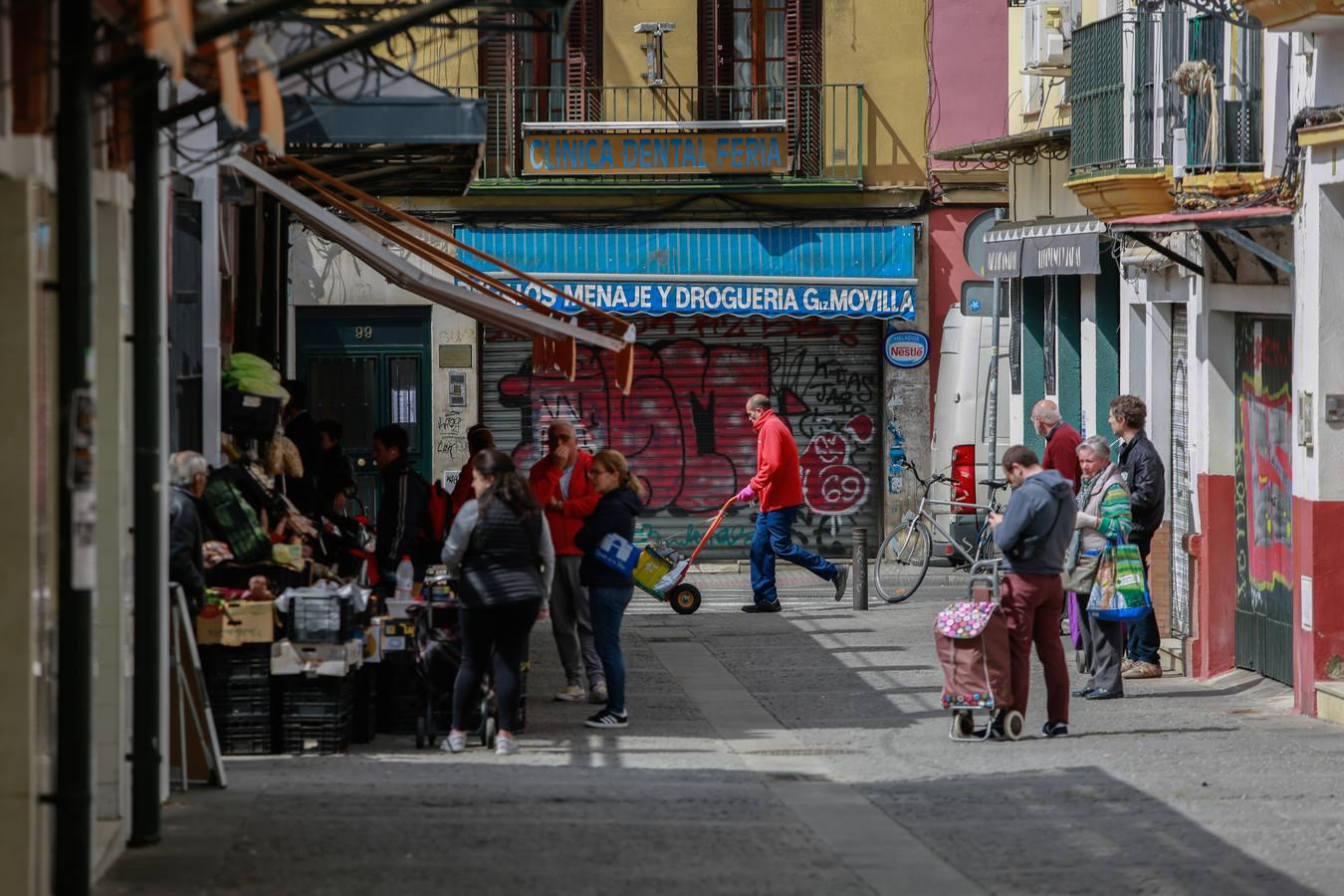 Coronavirus en Sevilla: así se vive en la Macarena el estado de alarma