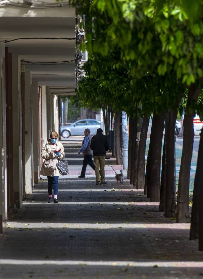 Coronavirus en Sevilla: Así es el día a día del estado de alarma en el Tiro de Línea