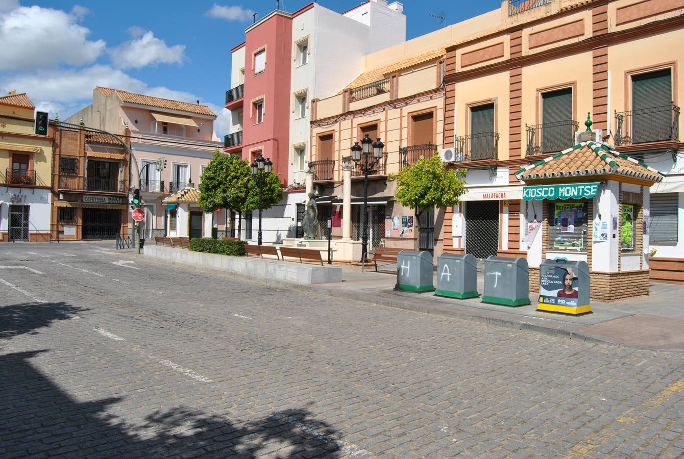 Coronavirus en Sevilla: El Viso del Alcor, una ciudad responsable y confinada