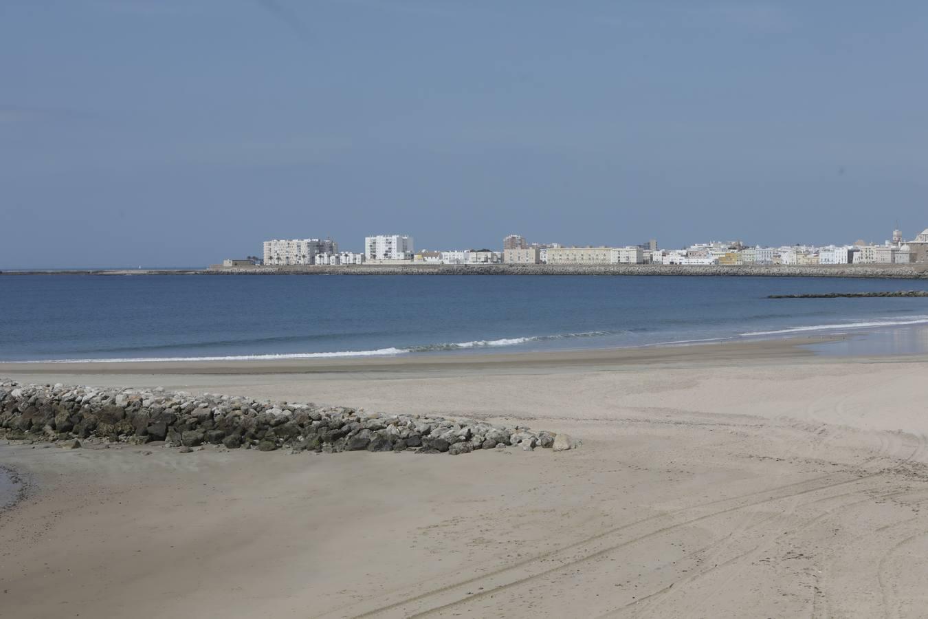 Playa Santa María del Mar, en Cádiz.