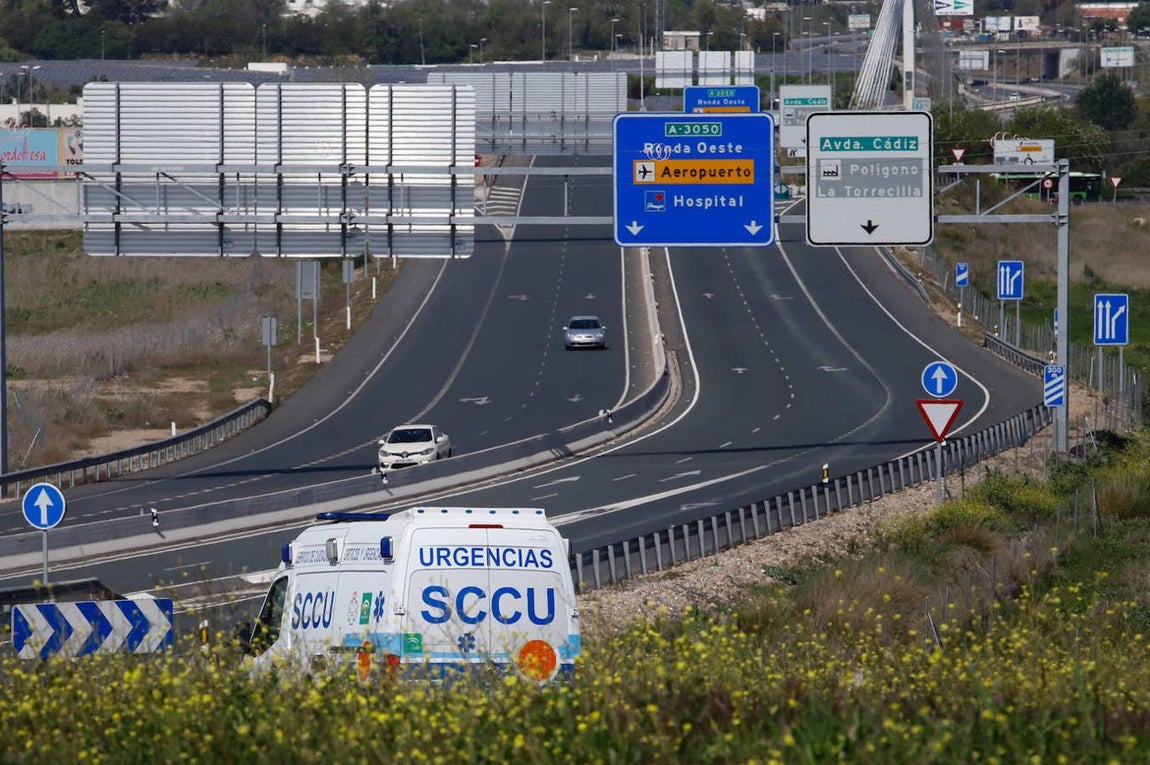 Las carreteras vacías de Córdoba por el coronavirus, en imágenes