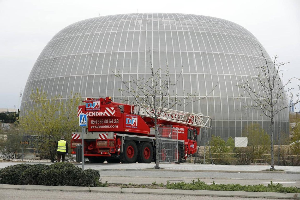 En imágenes: Así se ha preparado la morgue de la Ciudad de la Justicia