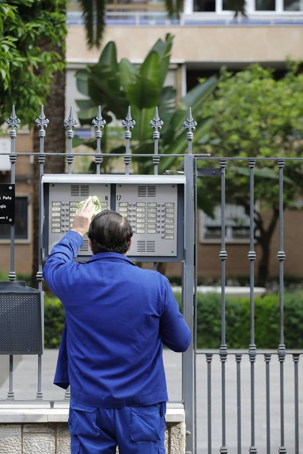 Coronavirus en Sevilla: Obras paradas  tras las restricciones a la actividad del Gobierno