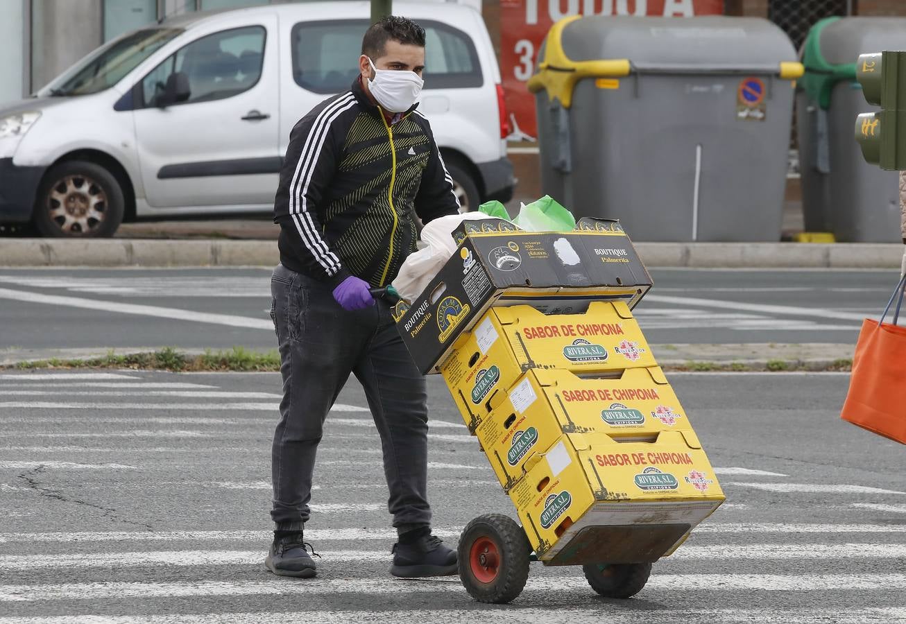 Coronavirus en Sevilla: Obras paradas  tras las restricciones a la actividad del Gobierno