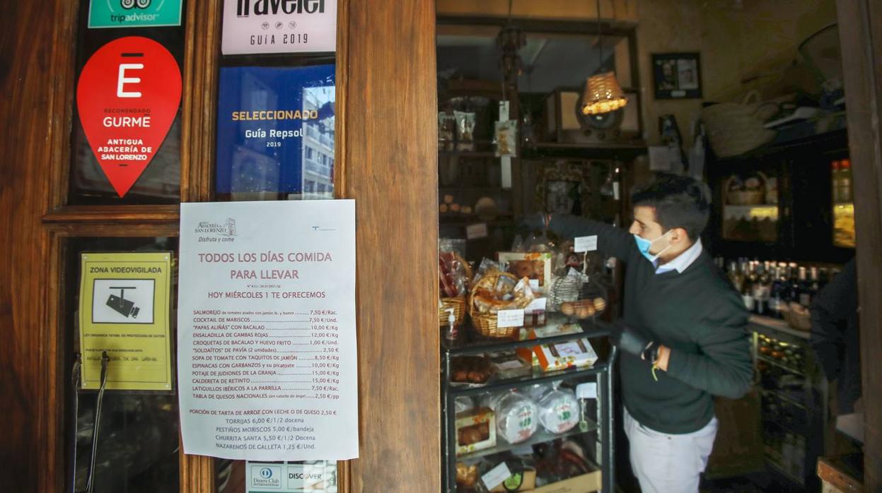 Coronavirus Sevilla: Comer a la carta en casa