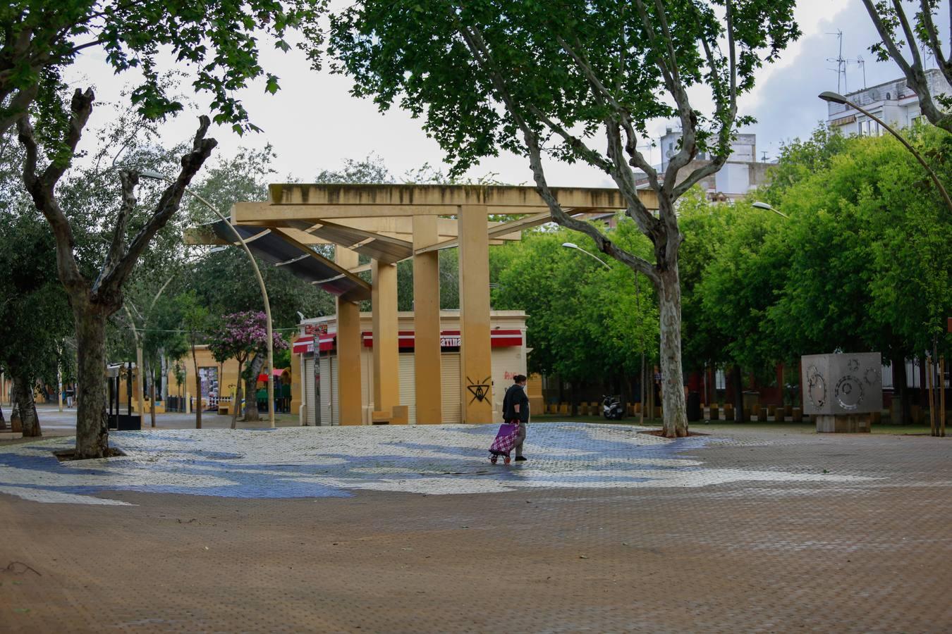 Así se vive en la Alameda durante el estado de alarma por coronavirus