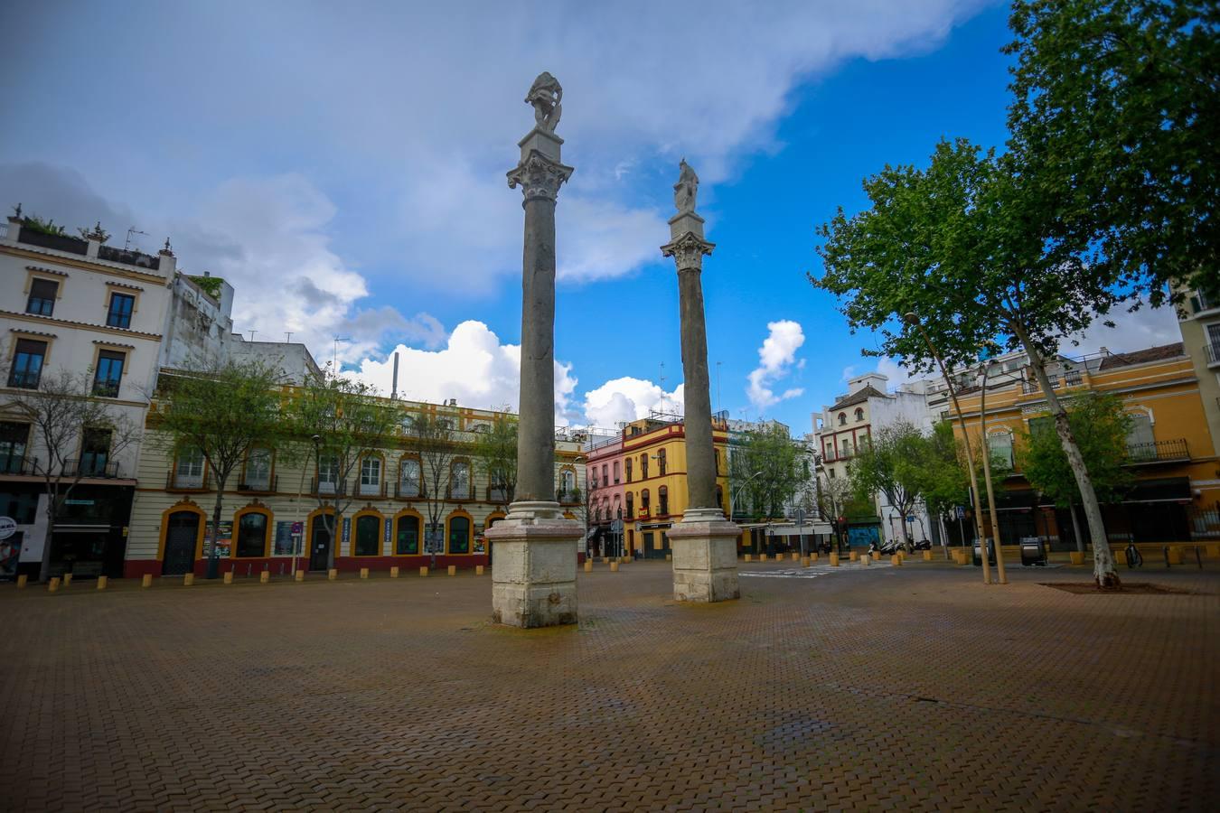 Así se vive en la Alameda durante el estado de alarma por coronavirus