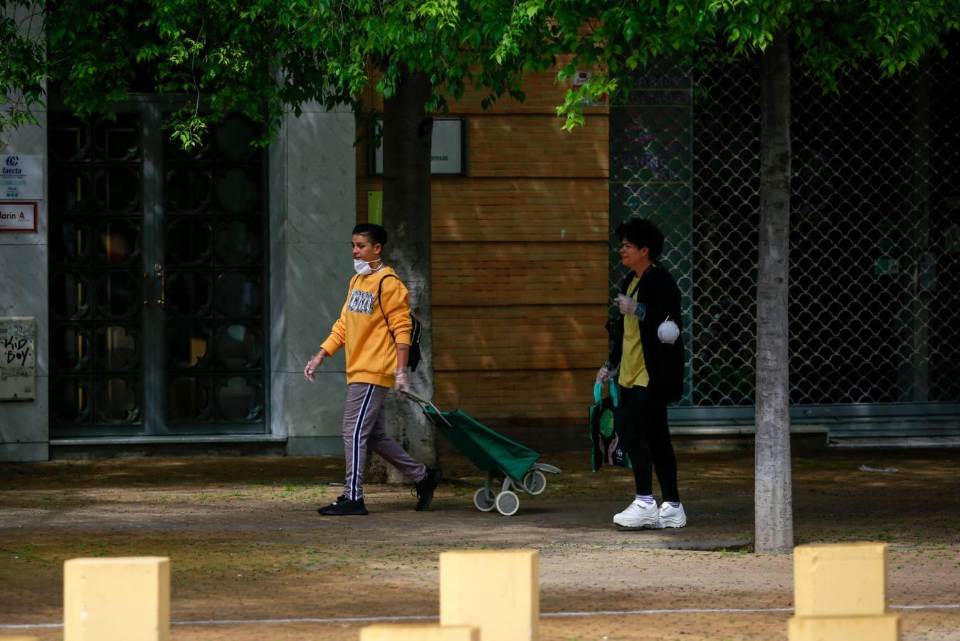 Así se vive en la Alameda durante el estado de alarma por coronavirus