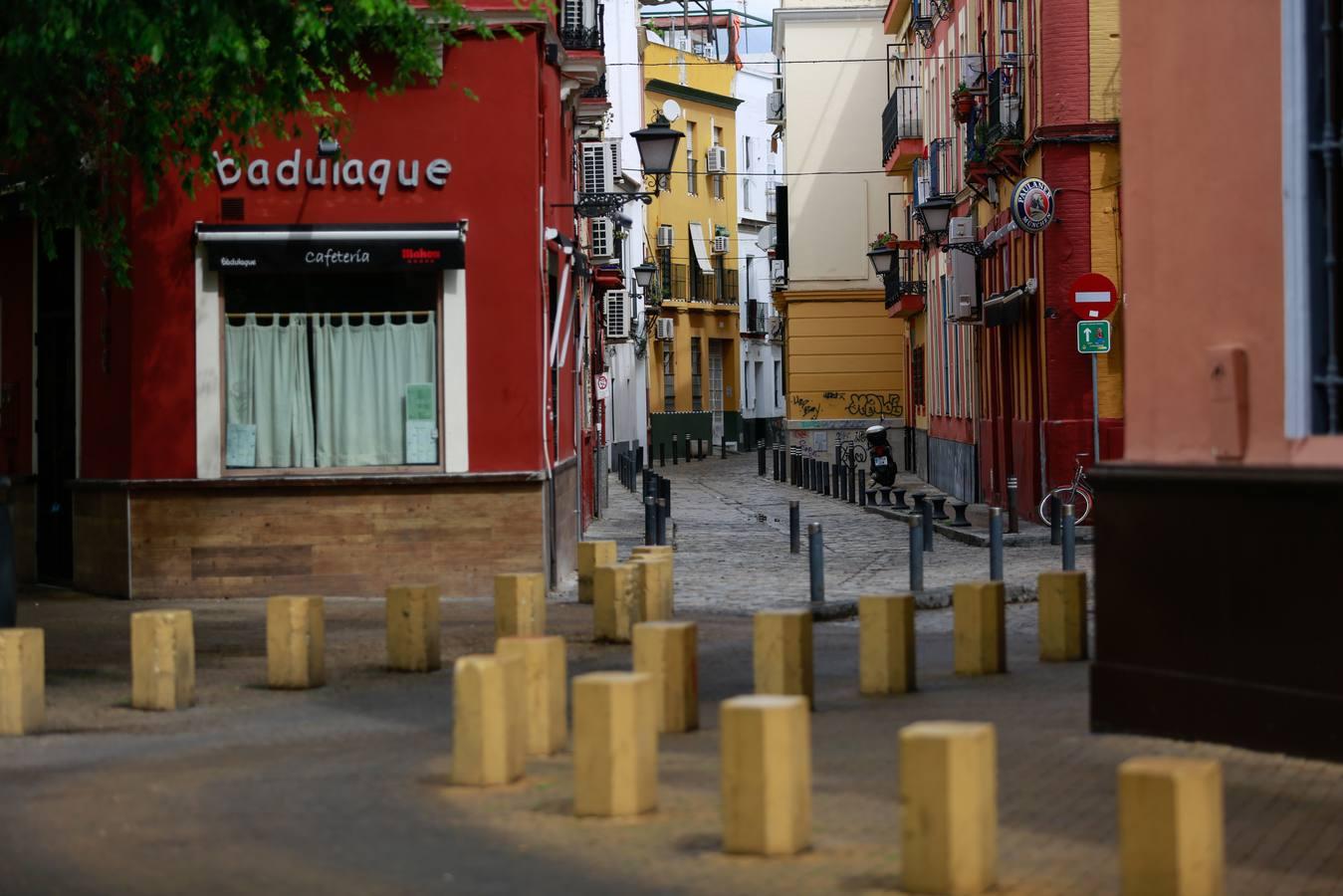 Así se vive en la Alameda durante el estado de alarma por coronavirus