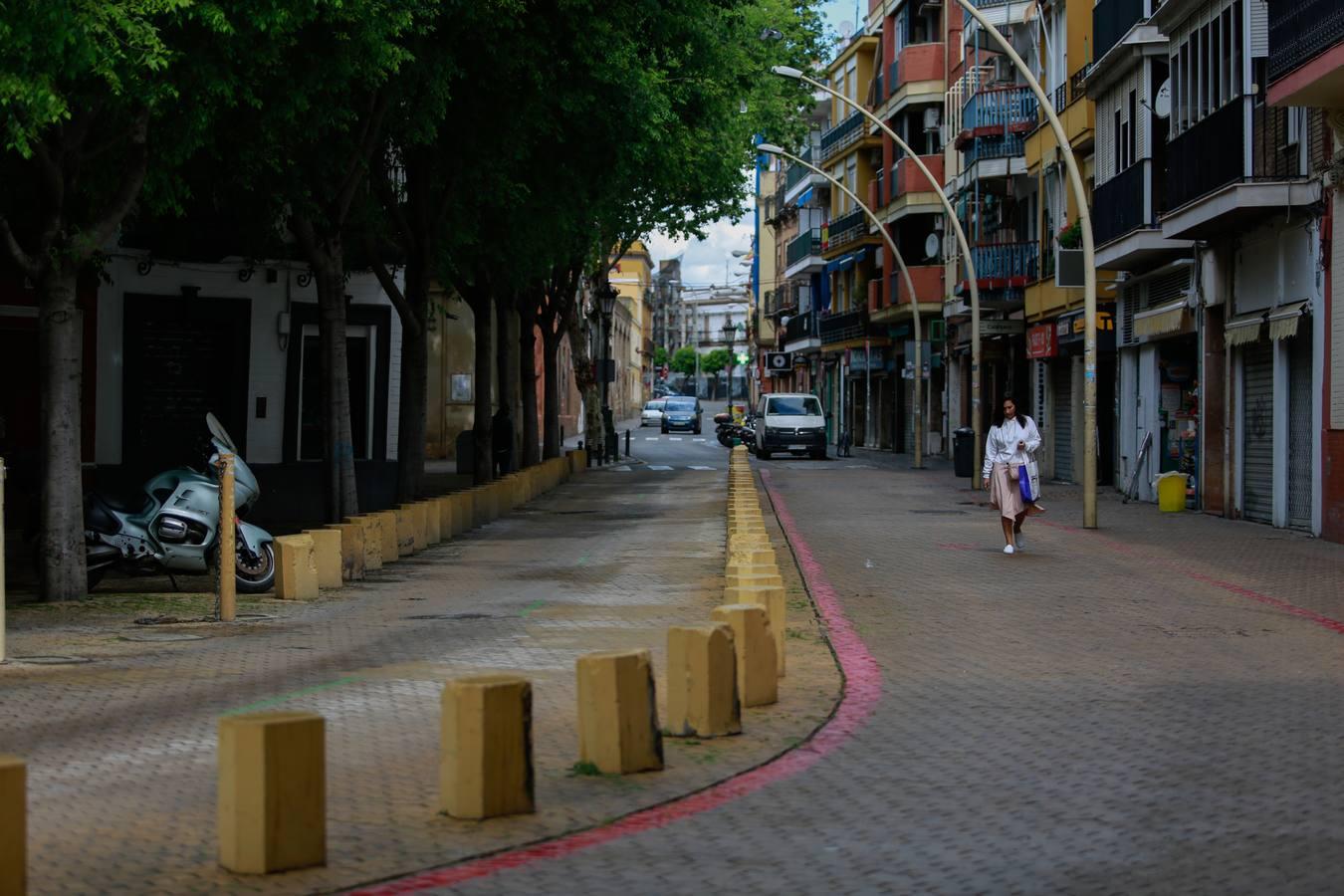 Así se vive en la Alameda durante el estado de alarma por coronavirus