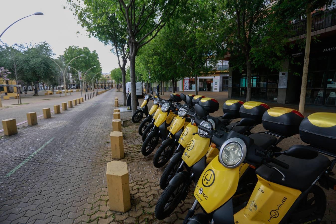 Así se vive en la Alameda durante el estado de alarma por coronavirus