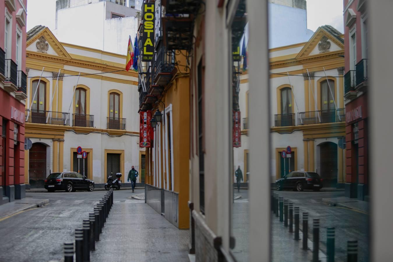 Así se vive en la Alameda durante el estado de alarma por coronavirus