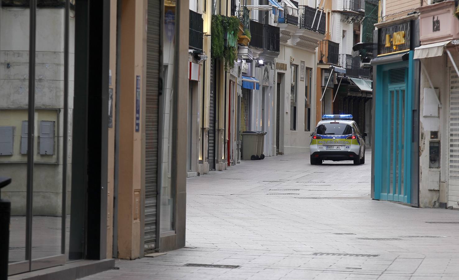 Coronavirus en Sevilla: Anómalo Viernes de Dolores