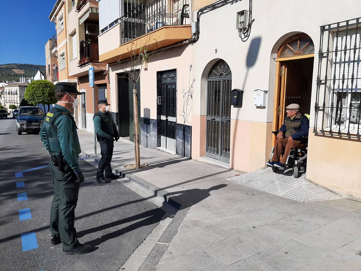 Así trabaja la Guardia Civil en Córdoba contra el coronavirus