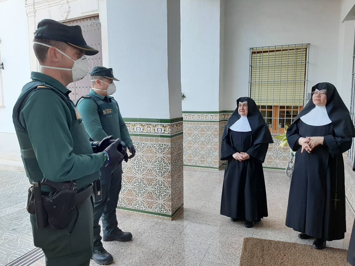 Así trabaja la Guardia Civil en Córdoba contra el coronavirus