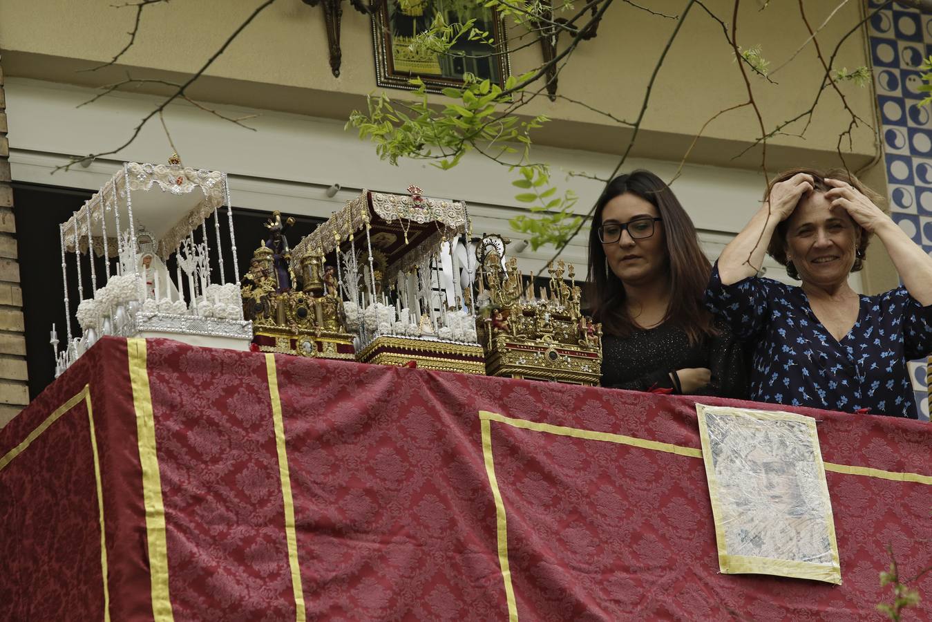 Semana Santa de Sevilla 2020: Un Domingo de Ramos desde los balcones