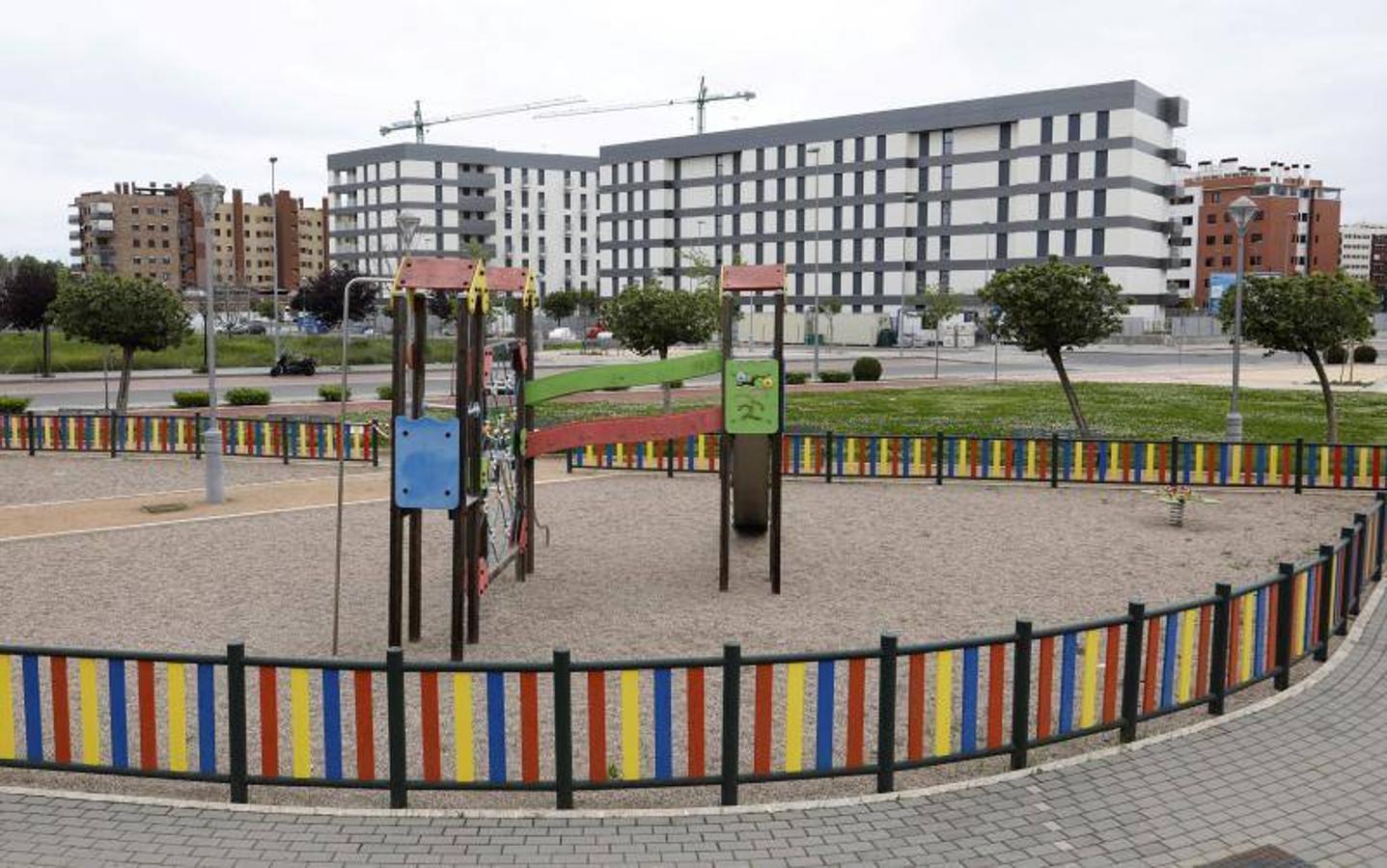 En imágenes, un barrio sin niños en Nuevo Poniente