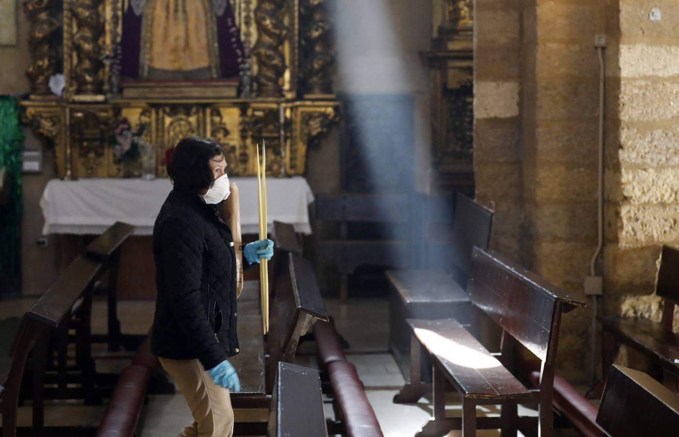 Las imágenes del Domingo de Ramos 2020 en Córdoba desde sus templos