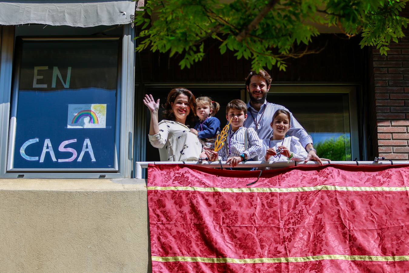 Imágenes de la Semana Santa de Sevilla de 2020: La Paz