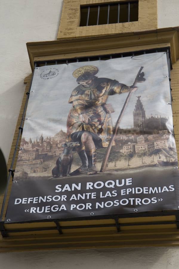 Imágenes de la Semana Santa de Sevilla de 2020: San Roque