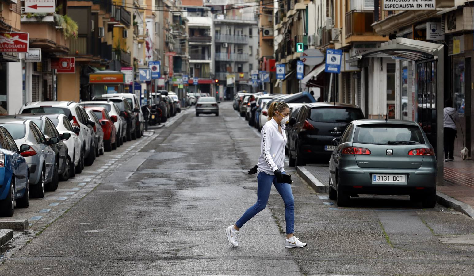 Así se vive la alarma en la Viñuela de Córdoba, en imágenes