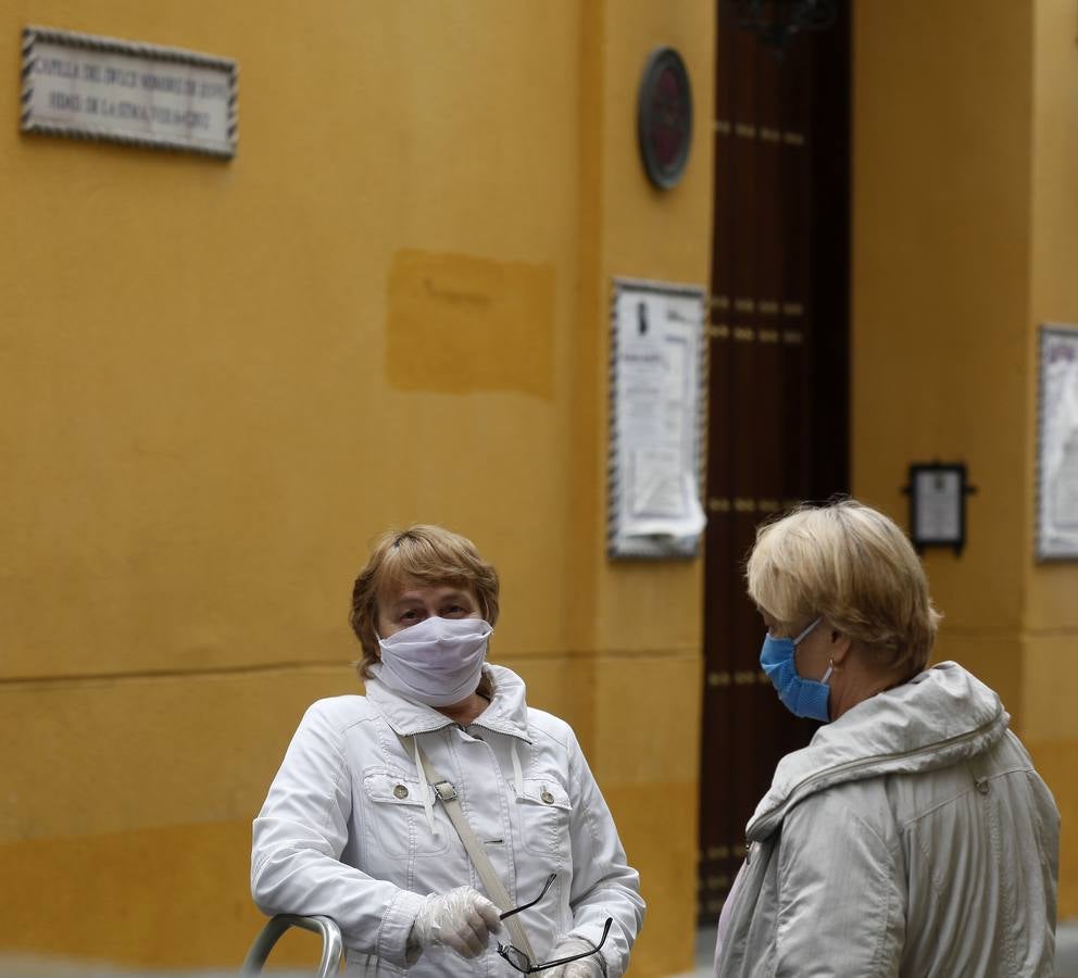 Imágenes de la Semana Santa de Sevilla de 2020: Vera Cruz