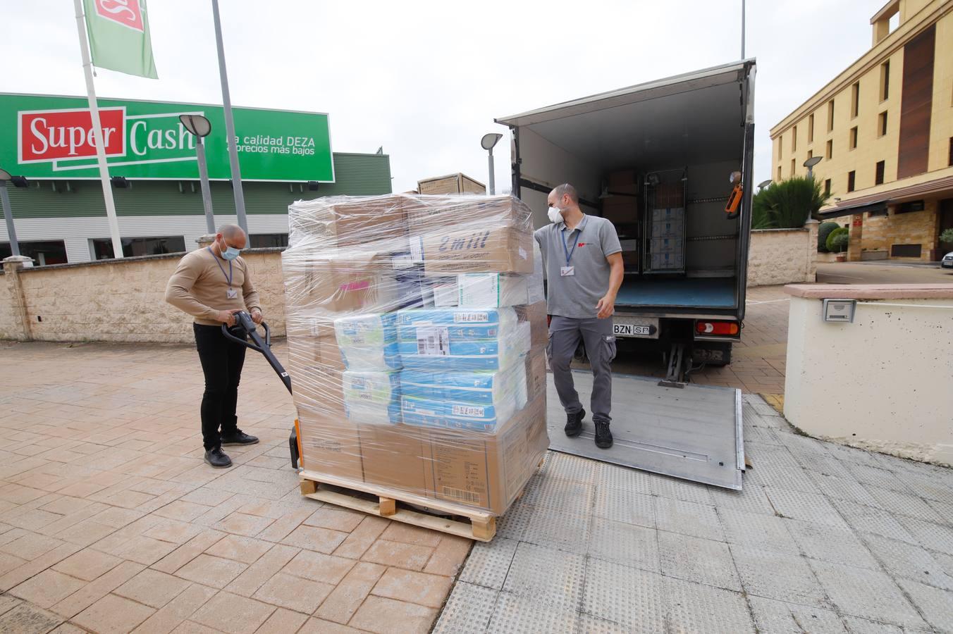 La medicalización del Hotel Ciudad de Córdoba, en imágenes