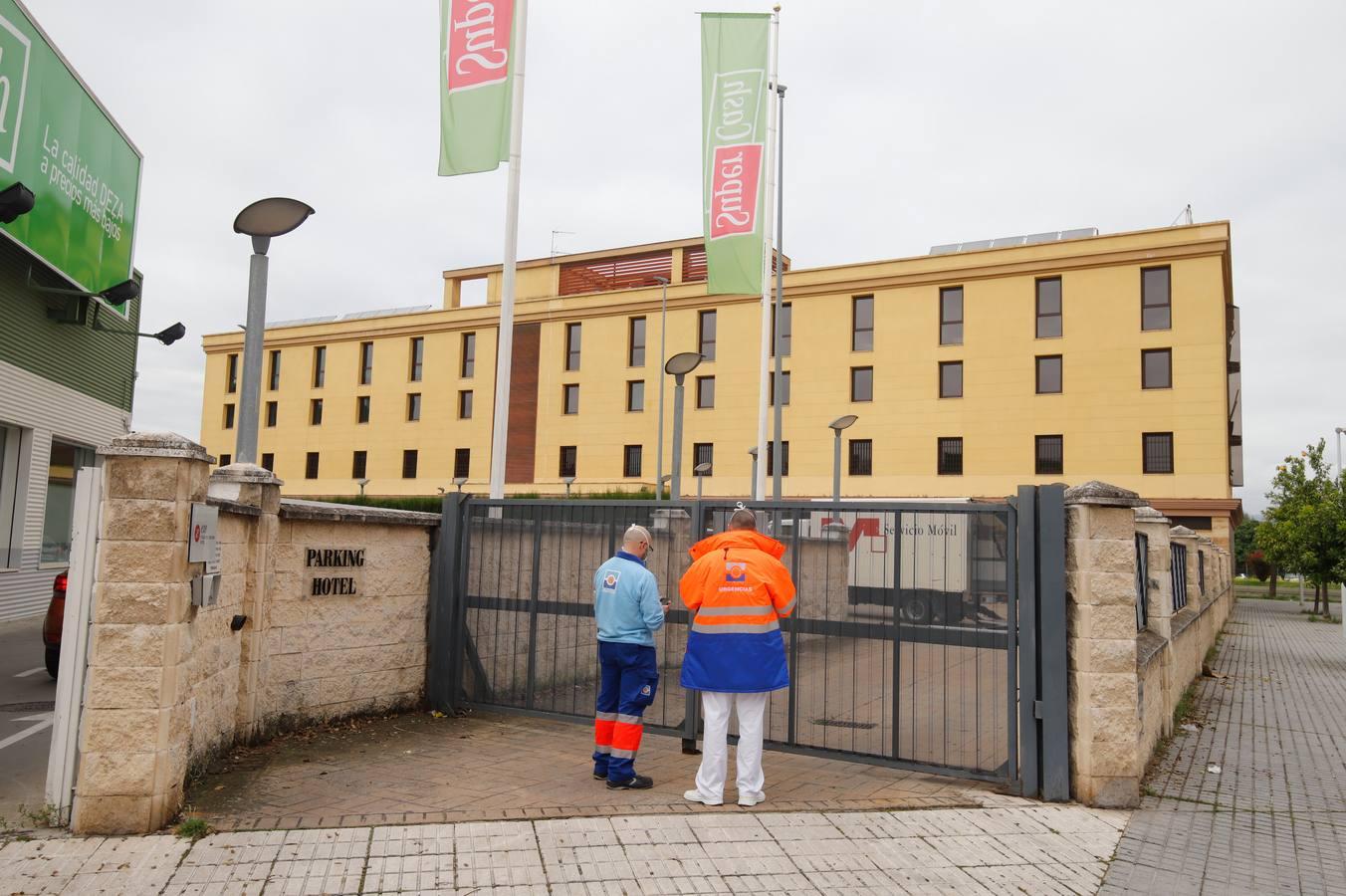 La medicalización del Hotel Ciudad de Córdoba, en imágenes