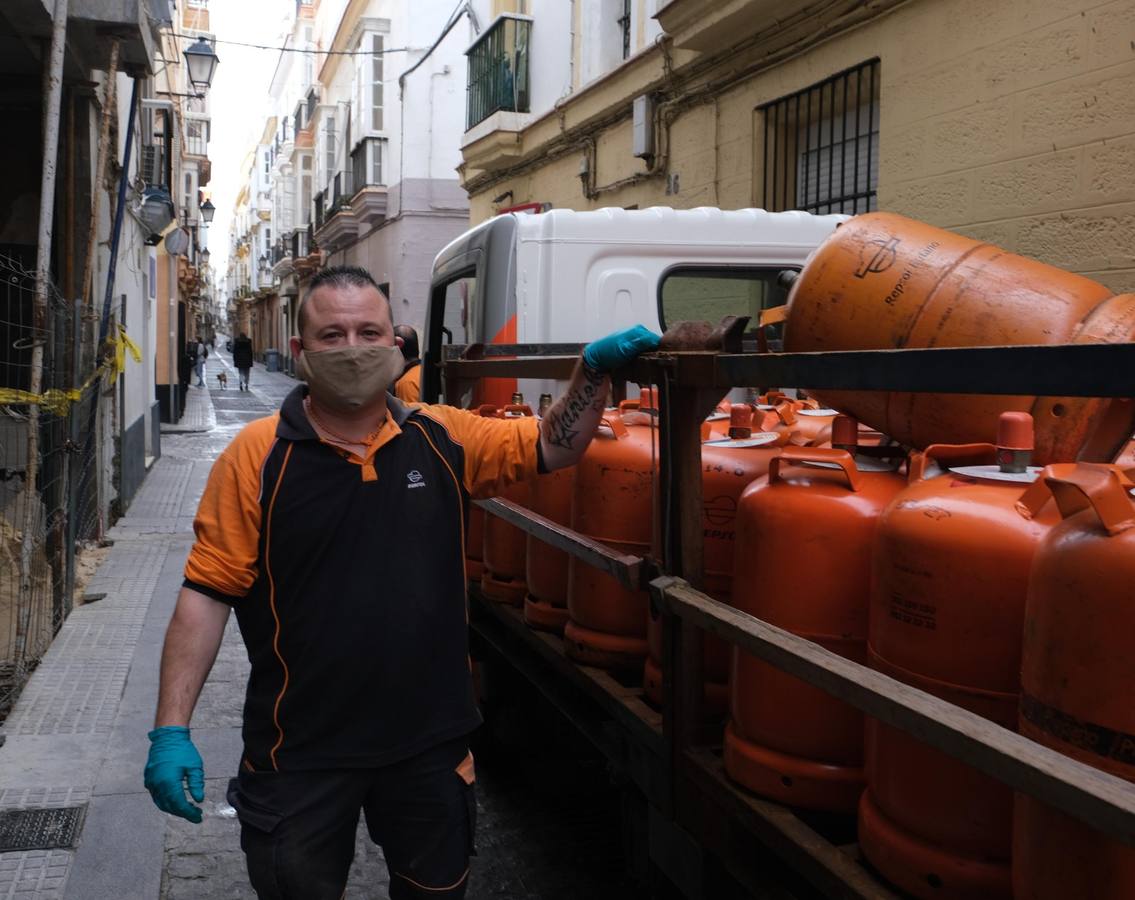 Daniel López. 38 años. Repartidor de butano. 