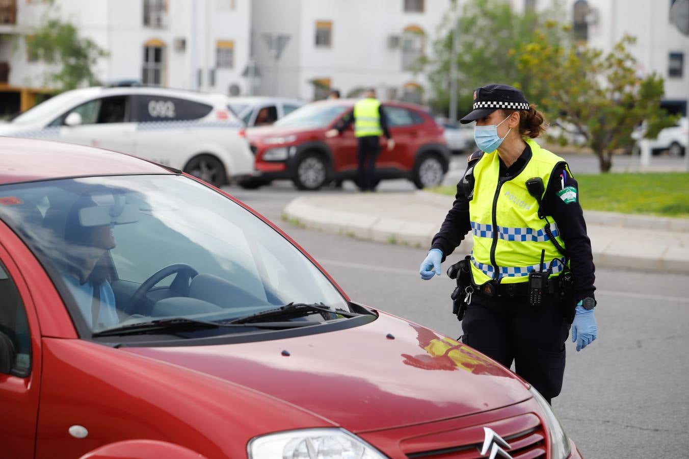 La intervención de la Policía Local de Córdoba por el coronavirus, en imágenes