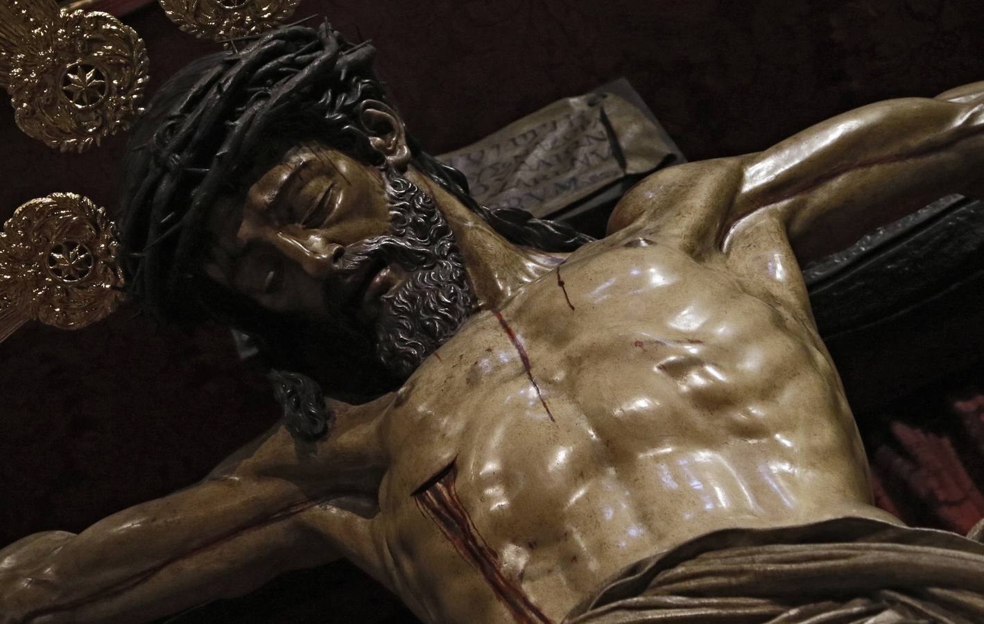 Imágenes de la Semana Santa de Sevilla de 2020: Calvario