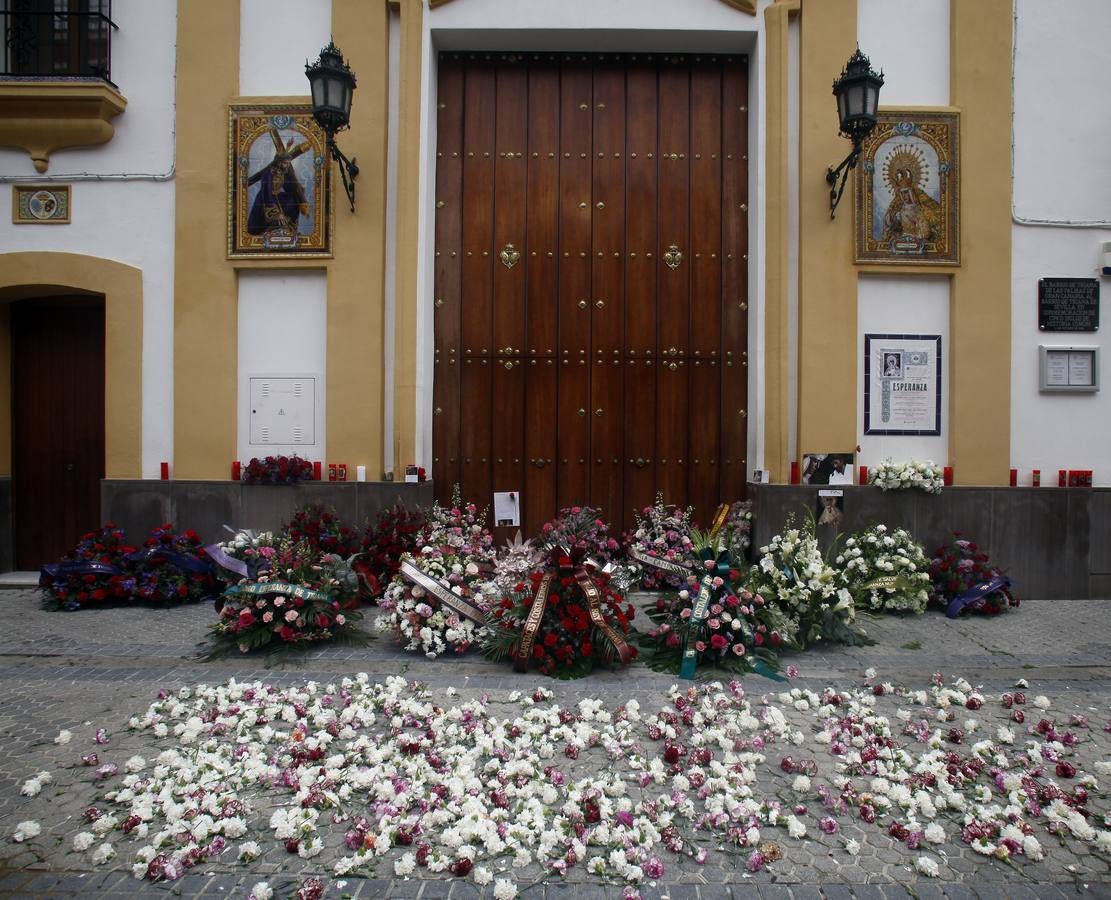 Imágenes de la Semana Santa de Sevilla de 2020: Esperanza de Triana