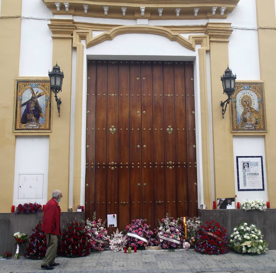 Imágenes de la Semana Santa de Sevilla de 2020: Esperanza de Triana