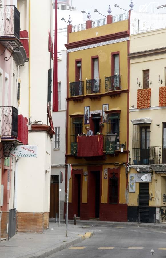 Imágenes de la Semana Santa de Sevilla de 2020: Esperanza de Triana