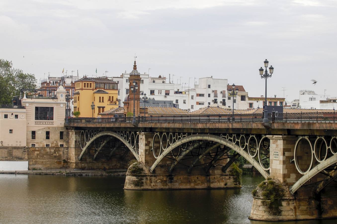 Imágenes de la Semana Santa de Sevilla de 2020: Esperanza de Triana