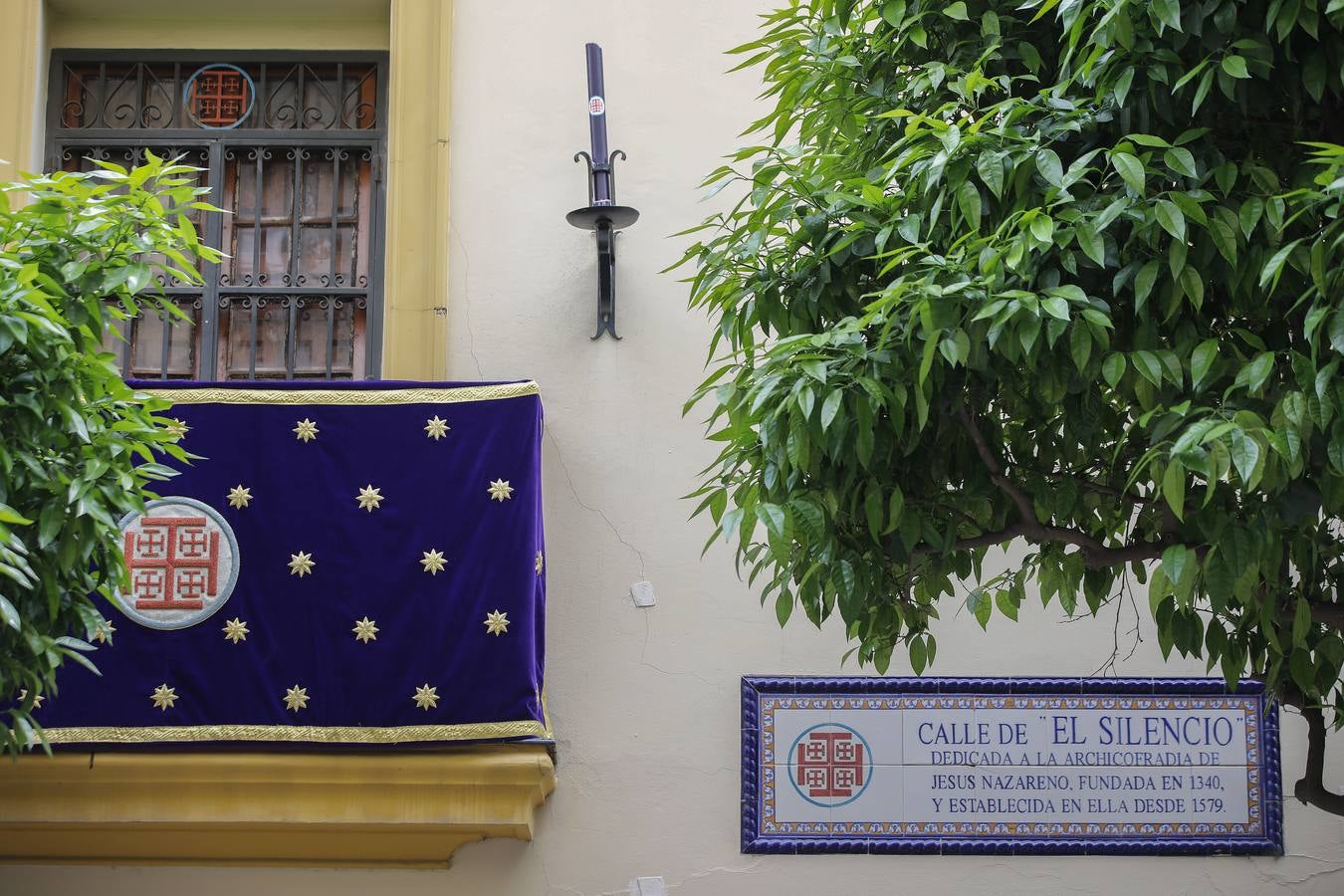 Imágenes de la Semana Santa de Sevilla de 2020: El Silencio