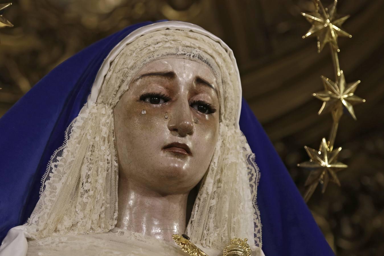 Imágenes de la Semana Santa de Sevilla de 2020: Soledad de San Lorenzo