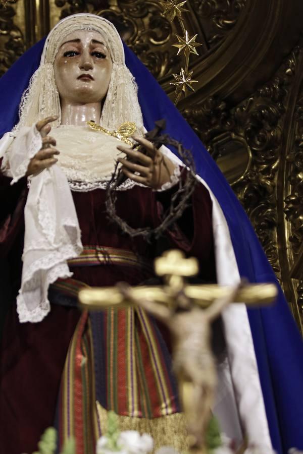 Imágenes de la Semana Santa de Sevilla de 2020: Soledad de San Lorenzo