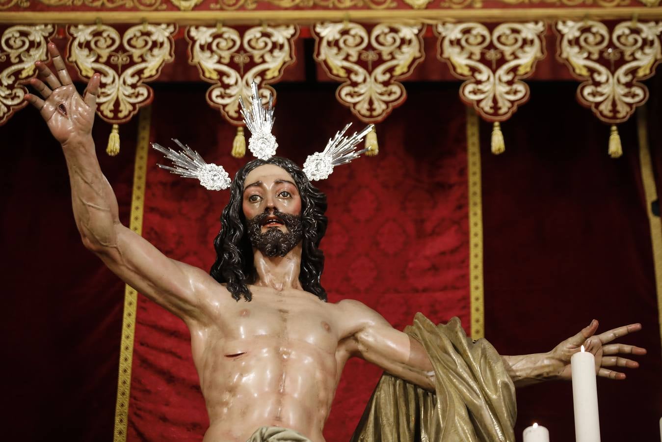 Imágenes de la Semana Santa de Sevilla de 2020: La Resurrección