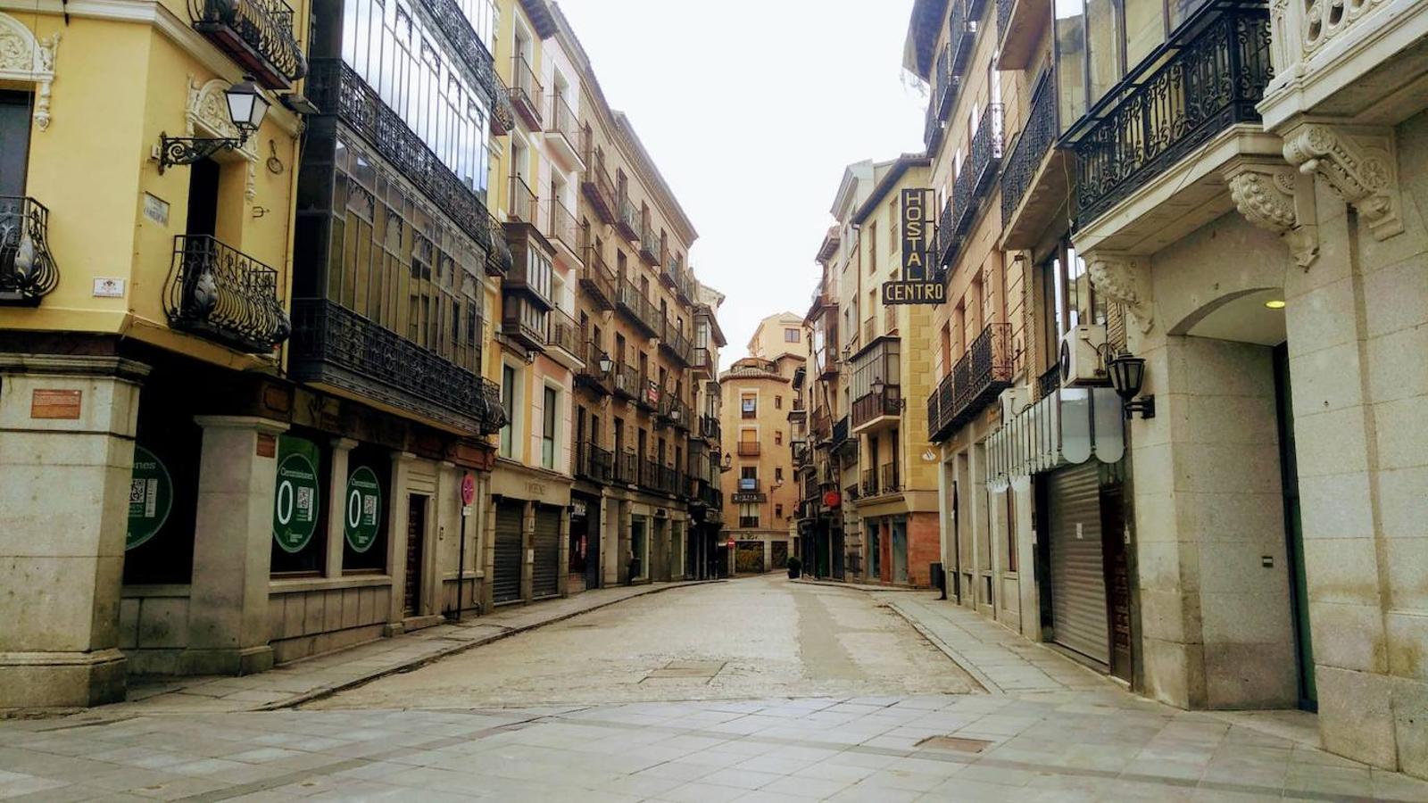 Toledo, ciudad fantasma por el coronavirus