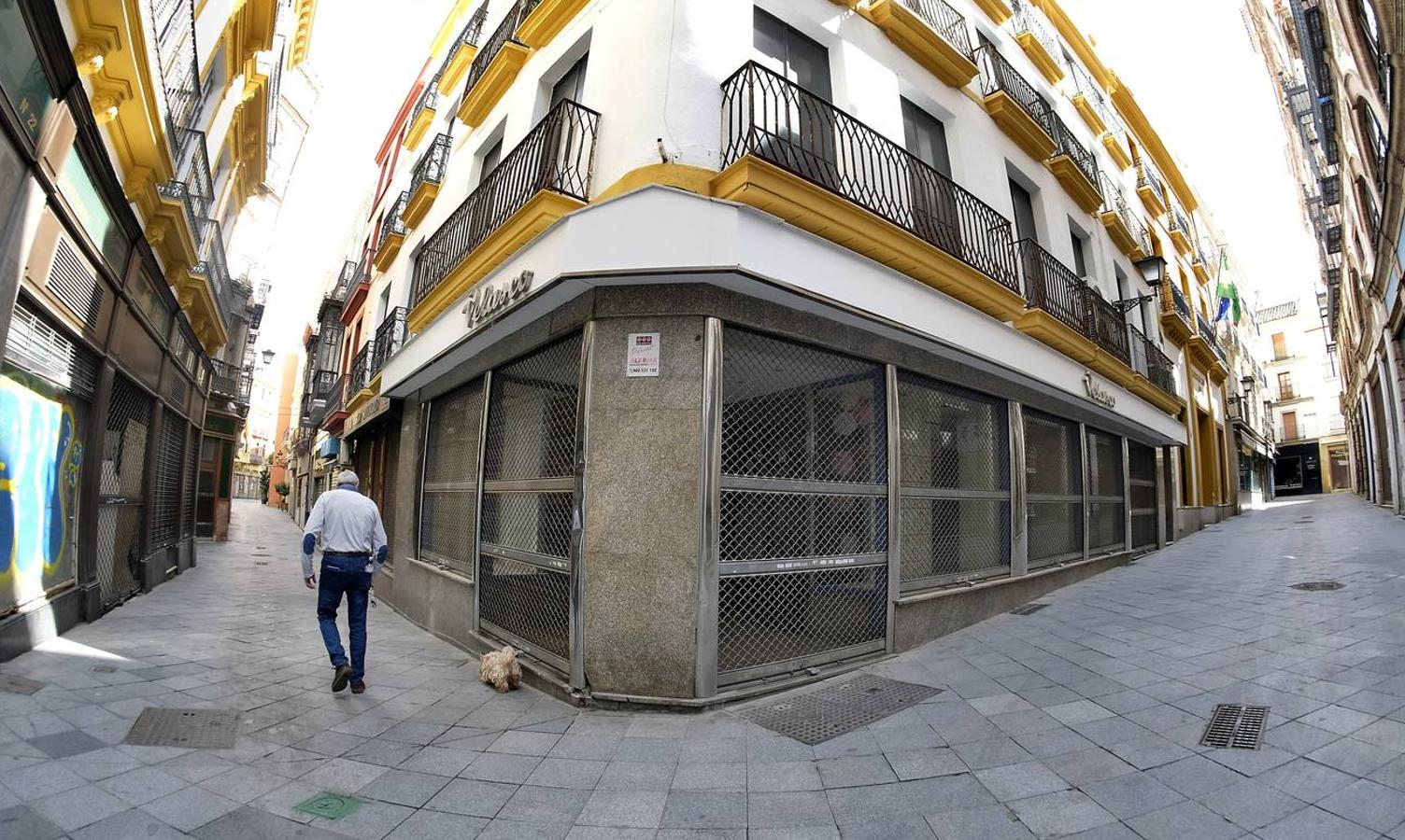 Coronavirus en Sevilla: bares y comercios tradicionales cerrados por el confinamiento