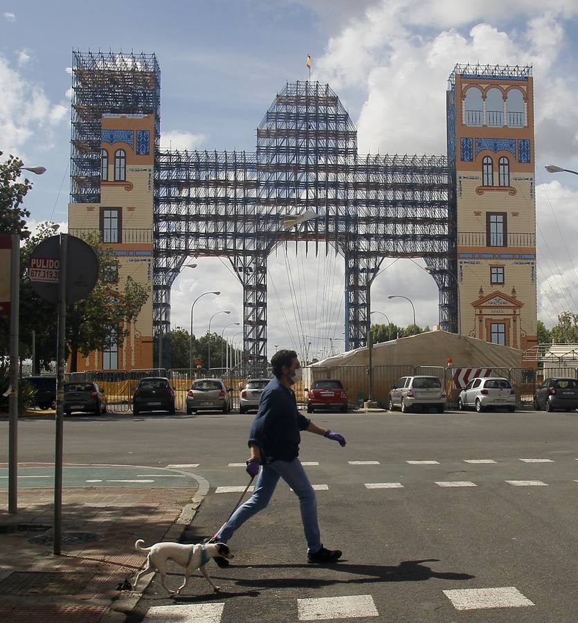 Coronavirus en Sevilla: ambiente el real de Feria