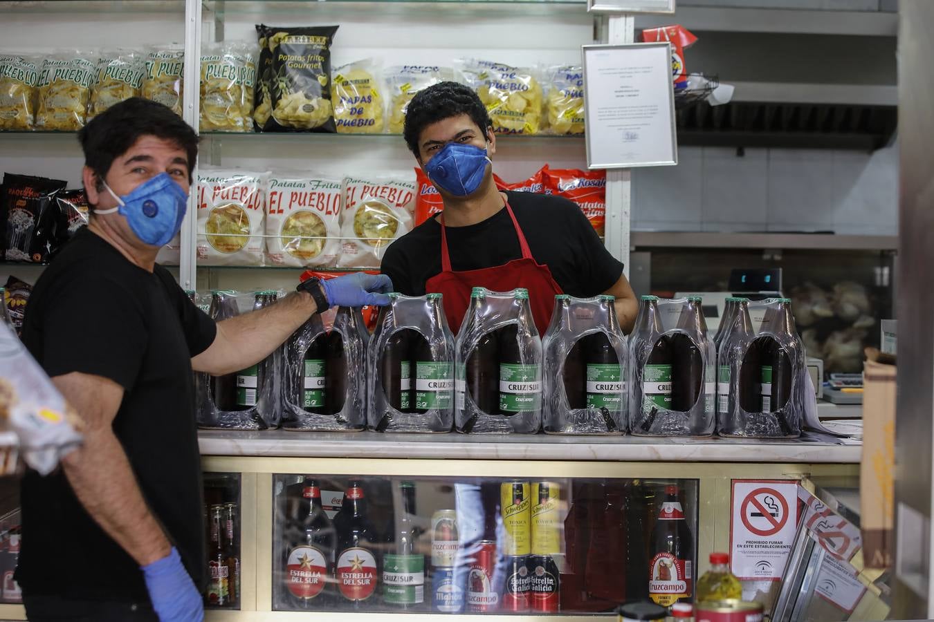 Coronavirus en Sevilla: así transcurre el confinamiento en el barrio de El Juncal