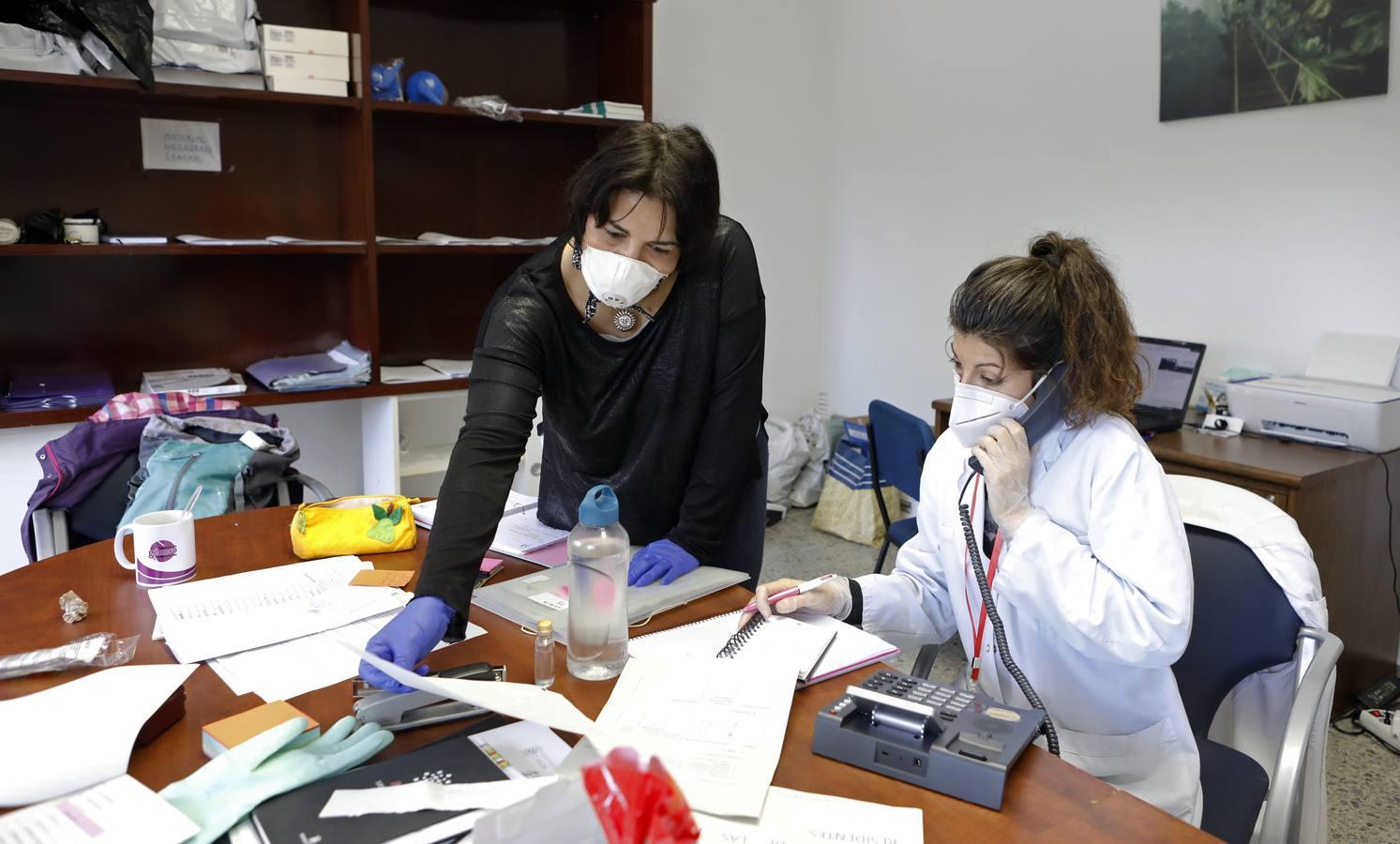 La vida confinada por coronavirus en el Colegio Séneca de Córdoba para los sin techo