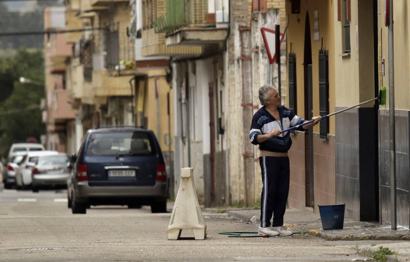 Coronavirus Sevilla: Palmete y Padre Pío durante el estado de alarma