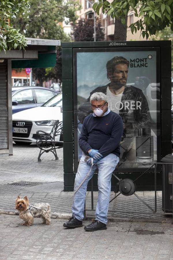 El día a día de Ciudad Jardín de Córdoba durante el coronavirus, en imágenes