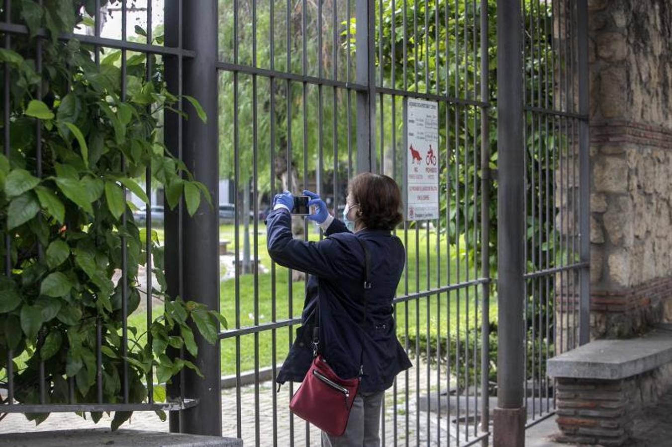 El día a día de Ciudad Jardín de Córdoba durante el coronavirus, en imágenes