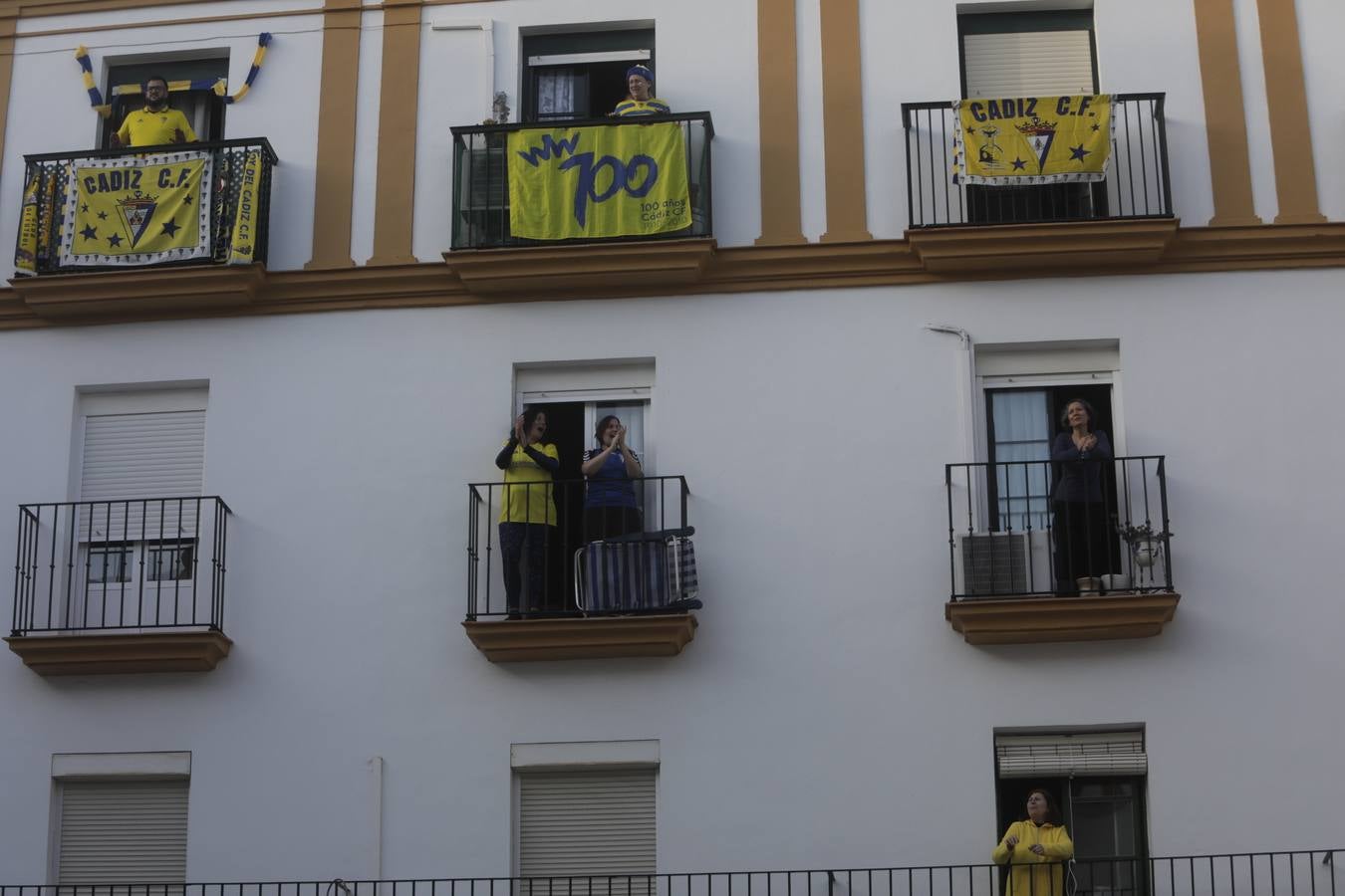 FOTOS: El Cádiz CF y el barrio del Balón en Cádiz