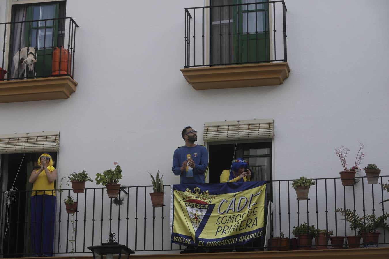 FOTOS: El Cádiz CF y el barrio del Balón en Cádiz