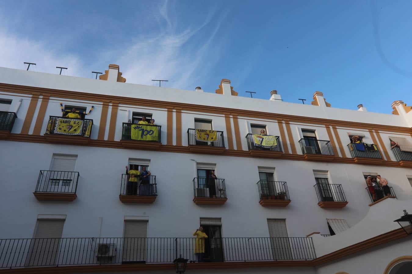 FOTOS: El Cádiz CF y el barrio del Balón en Cádiz